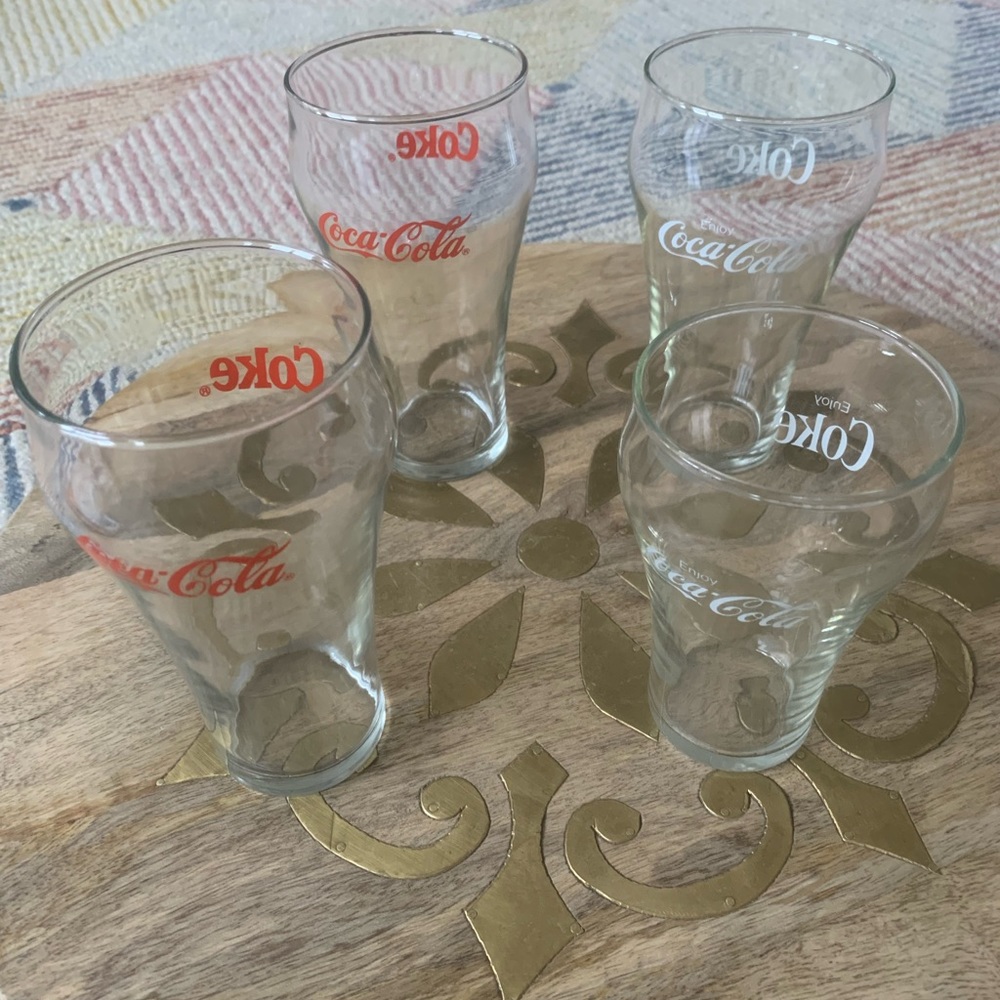 Coca-cola glasses